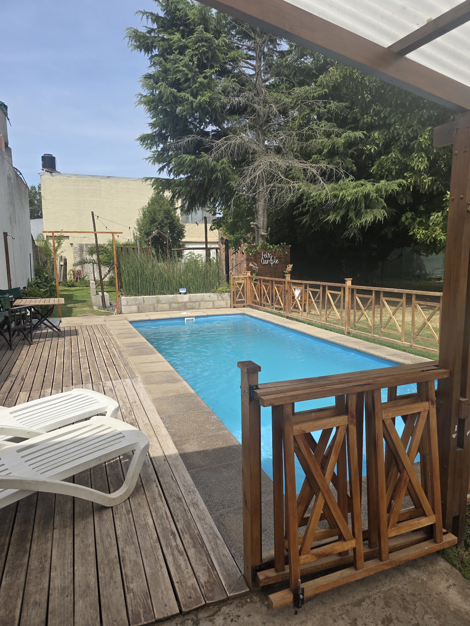 Deck y solarium
